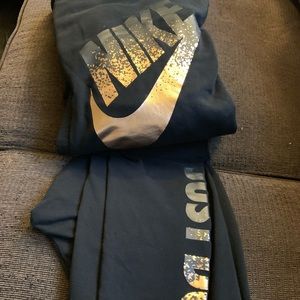Nike Black and Gold Foil ProFit Bundle
